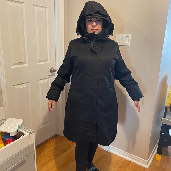 Joe Fresh black 3 in 1 jacket 1X - Picture 6 of 6